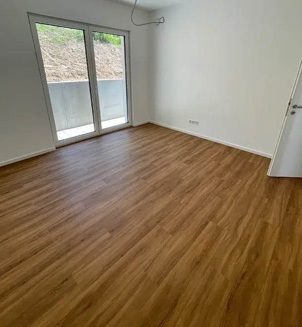 Zimmer vor der Einrichtung